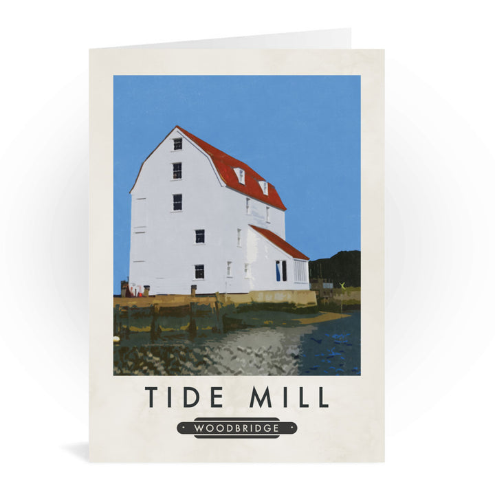 The Tide Mill, Woodbridge, Suffolk Greeting Card 7x5