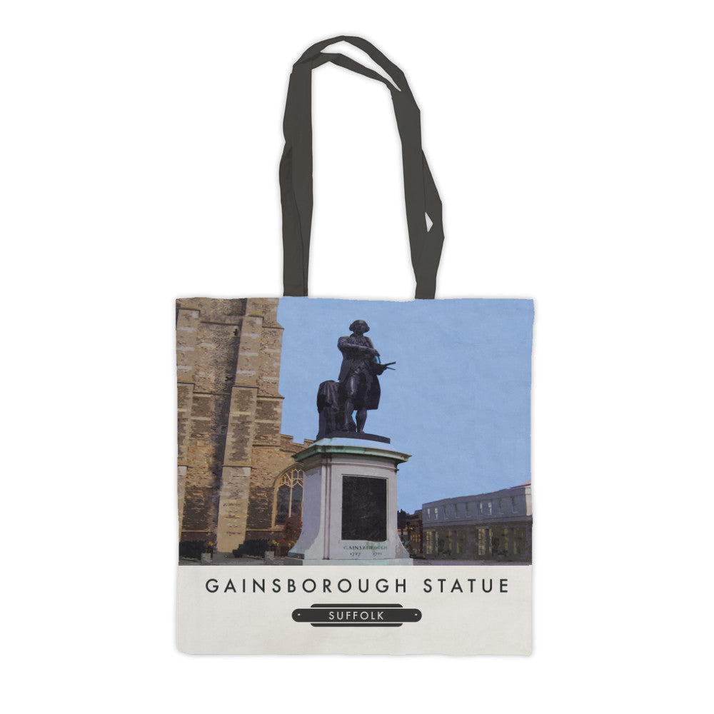 The Gainsborough Statue, Sudbury, Suffolk Premium Tote Bag