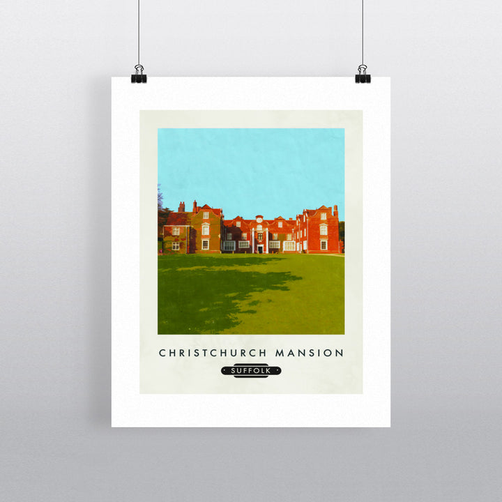 Christchurch Mansion, Ipswich, Suffolk 90x120cm Fine Art Print