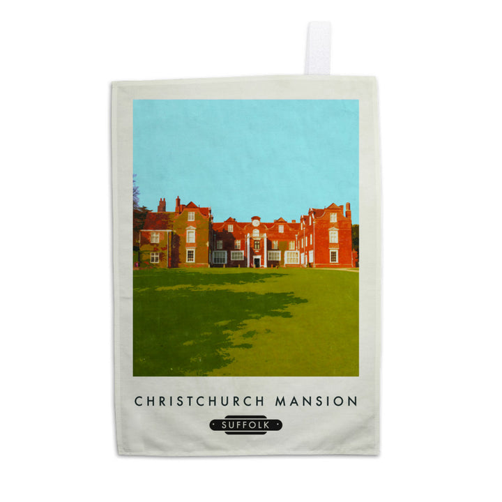 Christchurch Mansion, Ipswich, Suffolk Tea Towel