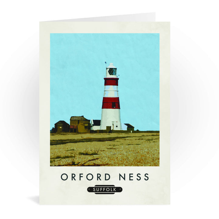 Orford Ness, Suffolk Greeting Card 7x5