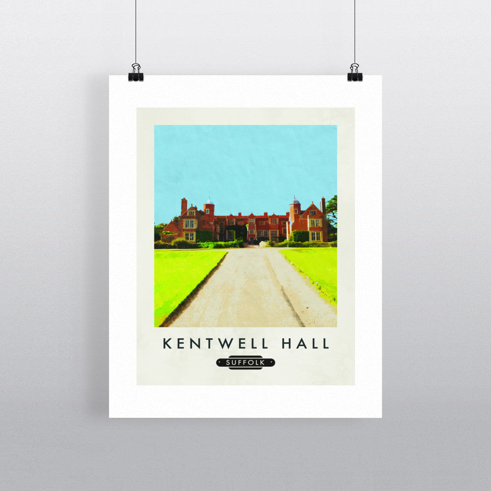 Kentwell Hall, Sudbury, Suffolk 90x120cm Fine Art Print