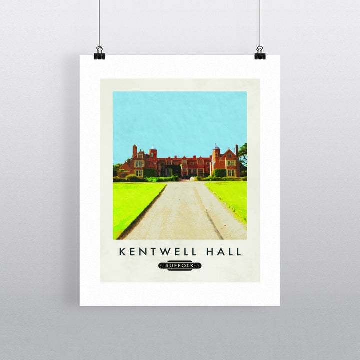 Kentwell Hall, Sudbury, Suffolk 90x120cm Fine Art Print