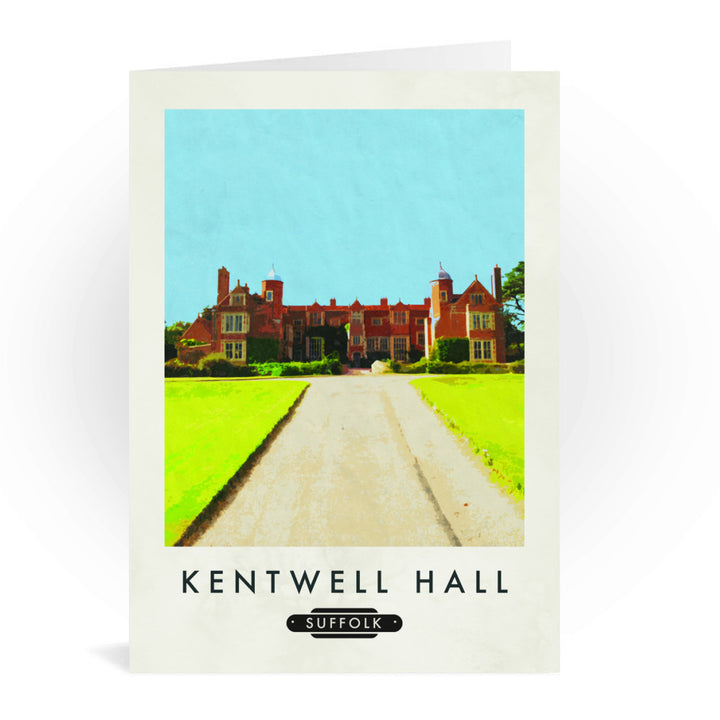 Kentwell Hall, Sudbury, Suffolk Greeting Card 7x5