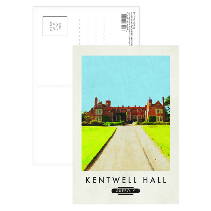 Kentwell Hall, Sudbury, Suffolk Postcard Pack