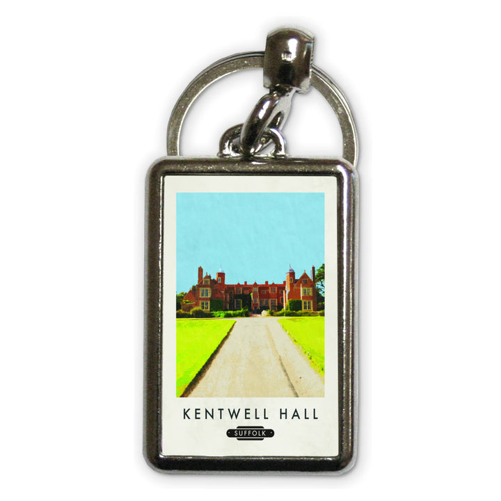 Kentwell Hall, Sudbury, Suffolk Metal Keyring