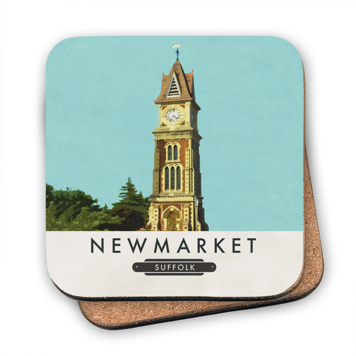 Newmarket, Suffolk MDF Coaster