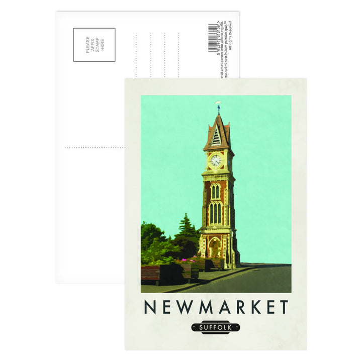 Newmarket, Suffolk Postcard Pack