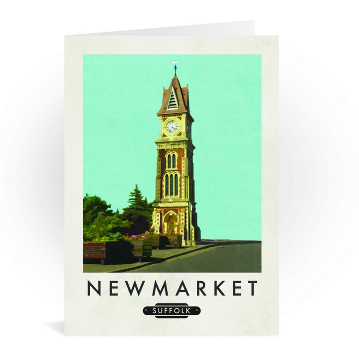 Newmarket, Suffolk Greeting Card 7x5
