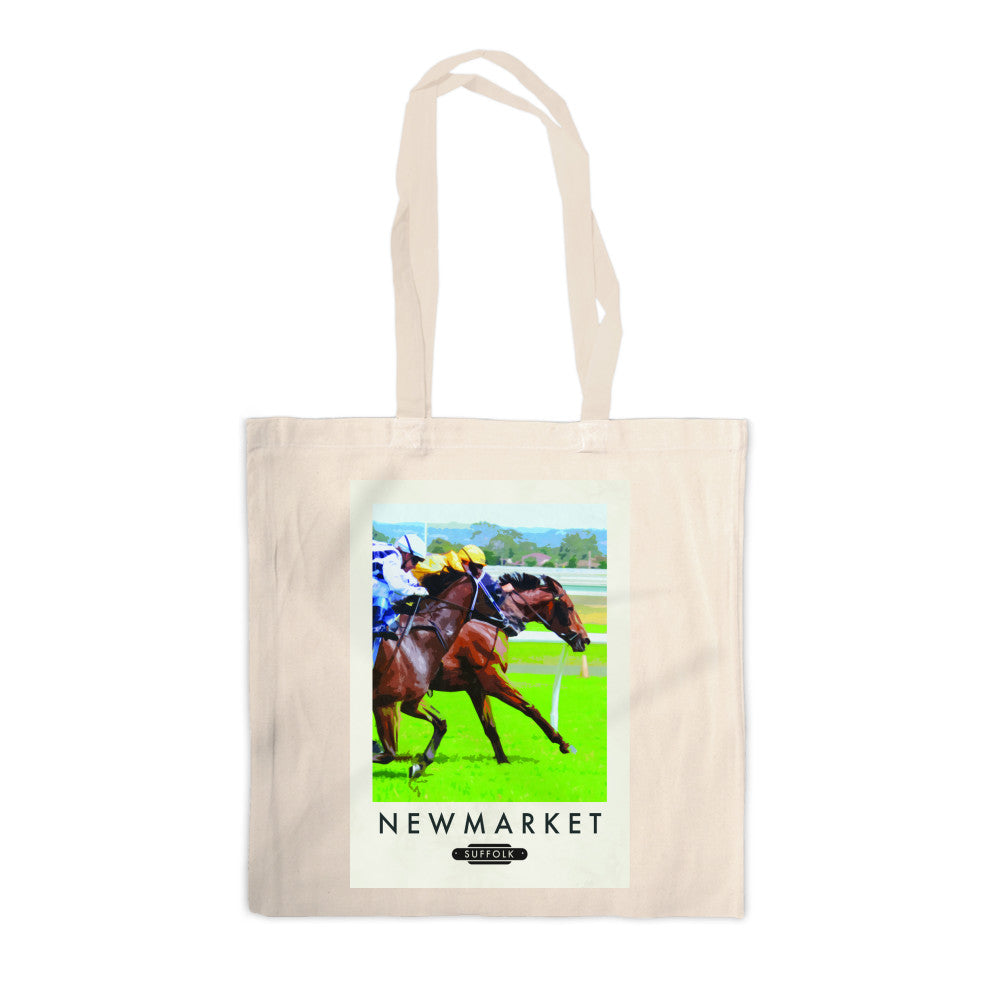 Newmarket, Suffolk Canvas Tote Bag