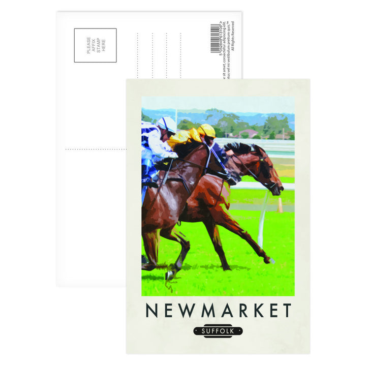 Newmarket, Suffolk Postcard Pack