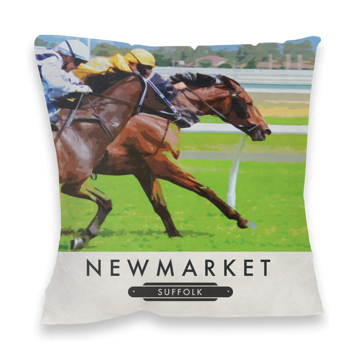 Newmarket, Suffolk Fibre Filled Cushion