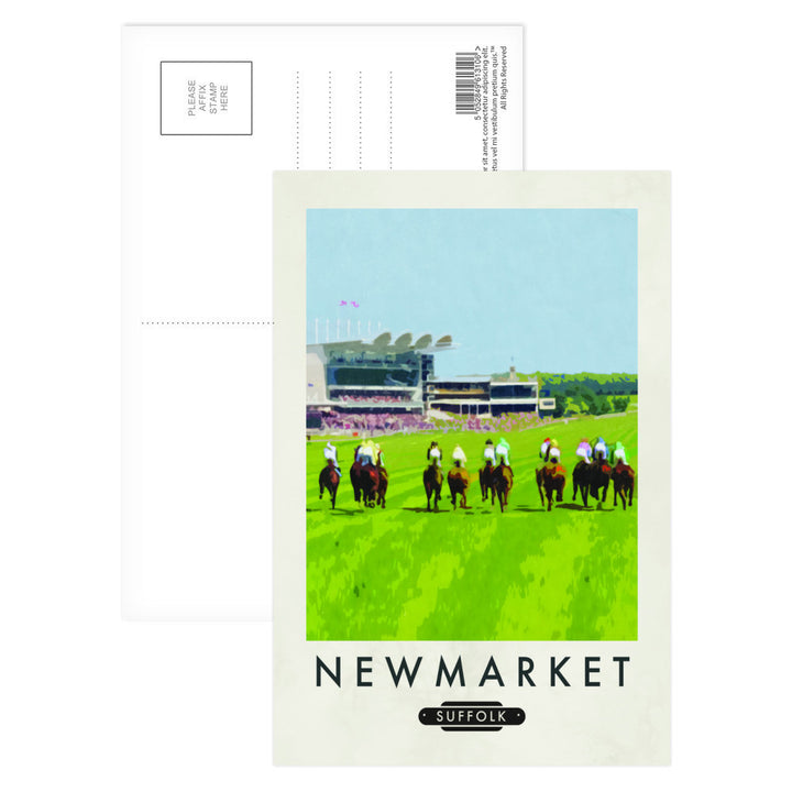 Newmarket, Suffolk Postcard Pack