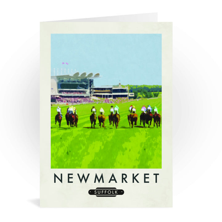 Newmarket, Suffolk Greeting Card 7x5