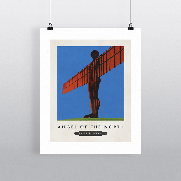 The Angel of the North, Gateshead 90x120cm Fine Art Print