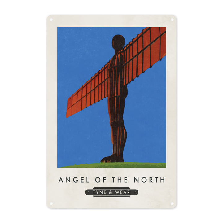The Angel of the North, Gateshead Metal Sign