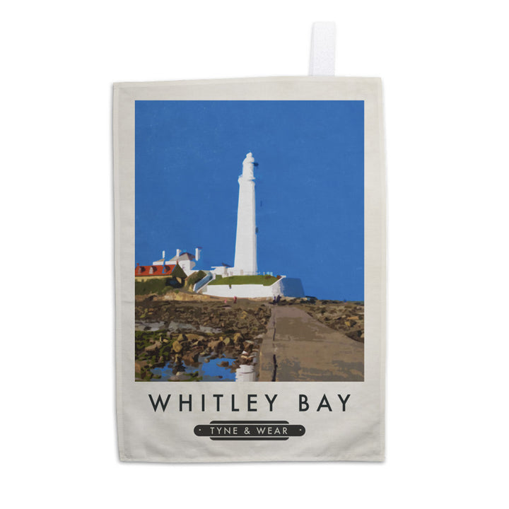 Whitley Bay, Tyne and Wear Tea Towel