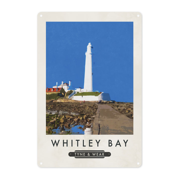 Whitley Bay, Tyne and Wear Metal Sign