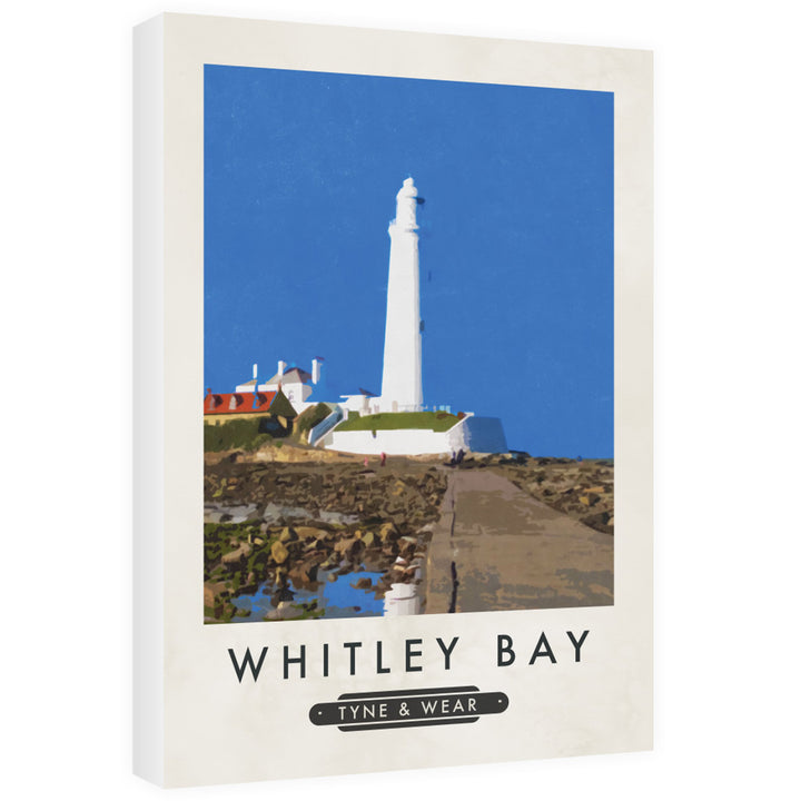 Whitley Bay, Tyne and Wear 60cm x 80cm Canvas
