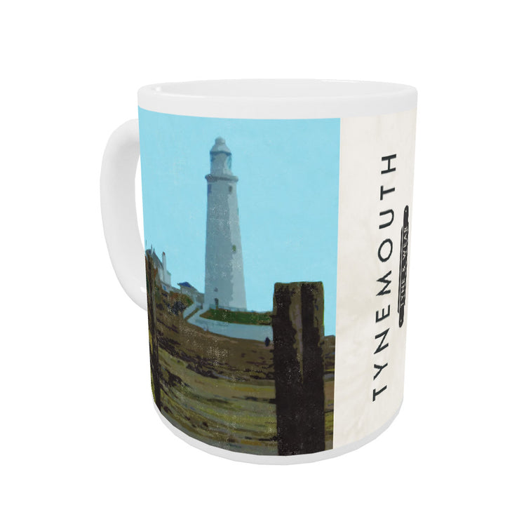 Tynemouth, Tyne and Wear Coloured Insert Mug