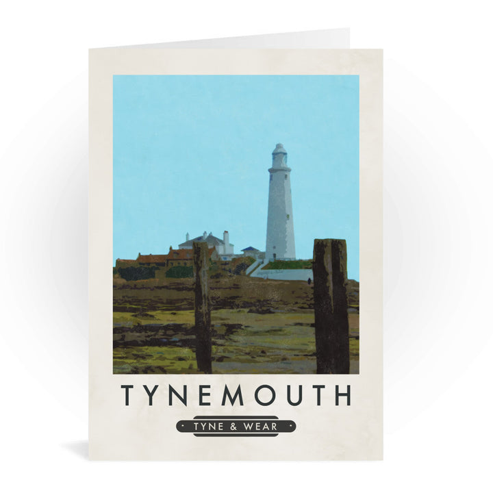 Tynemouth, Tyne and Wear Greeting Card 7x5
