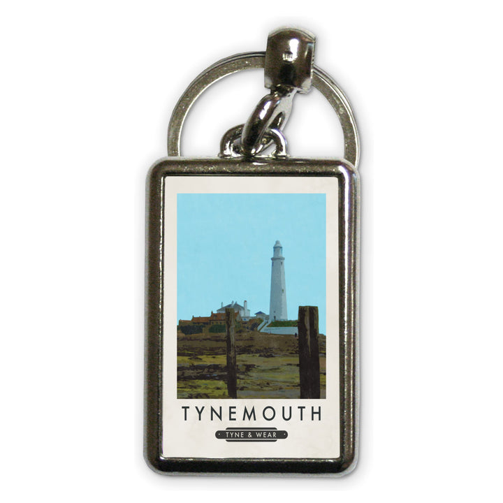 Tynemouth, Tyne and Wear Metal Keyring