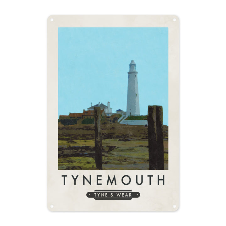 Tynemouth, Tyne and Wear Metal Sign