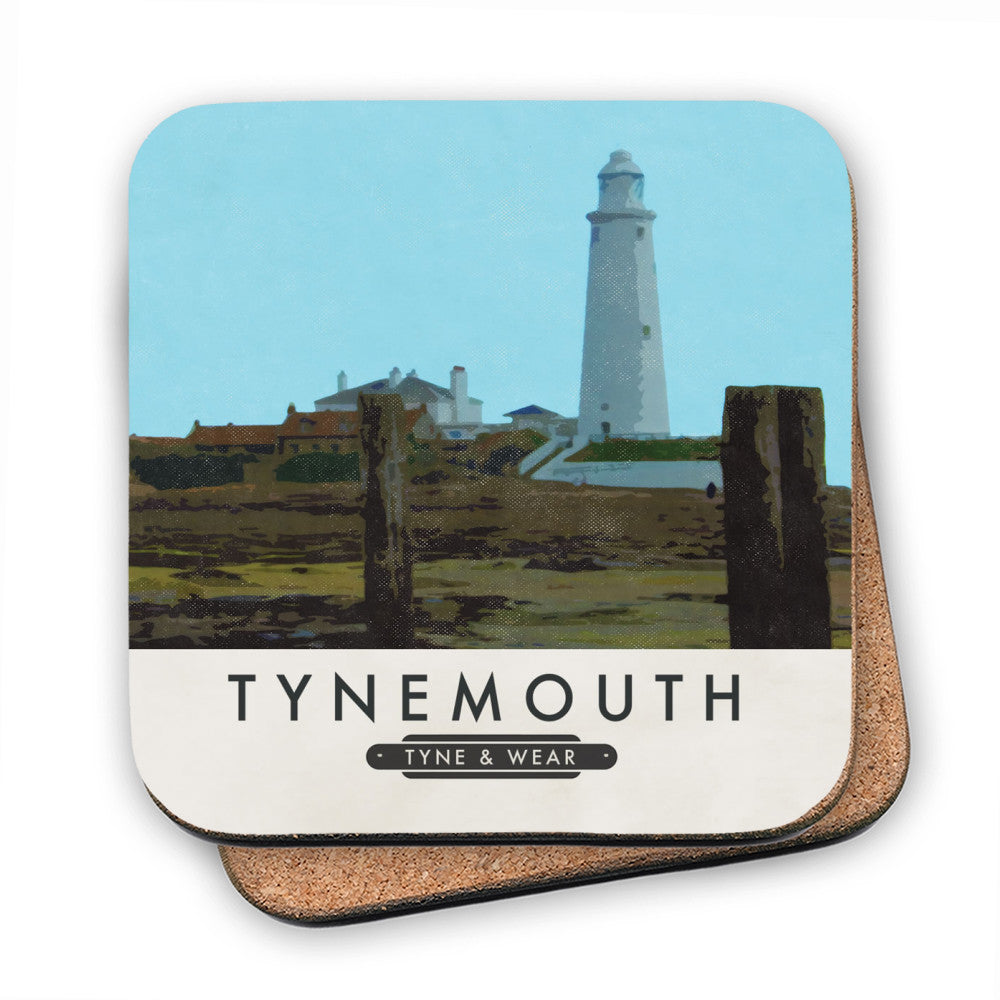 Tynemouth, Tyne and Wear MDF Coaster