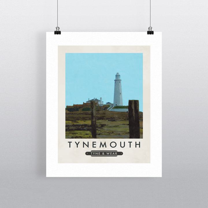 Tynemouth, Tyne and Wear 90x120cm Fine Art Print