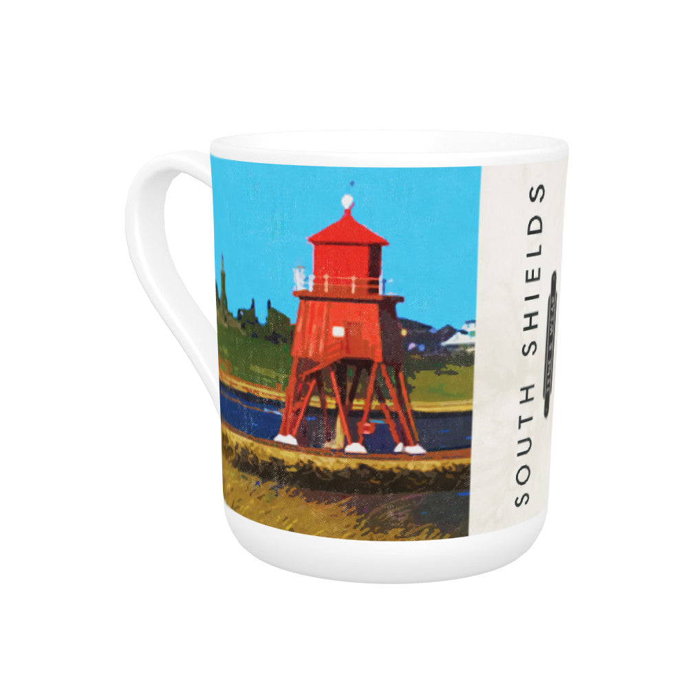 South Shields, South Tyneside Bone China Mug