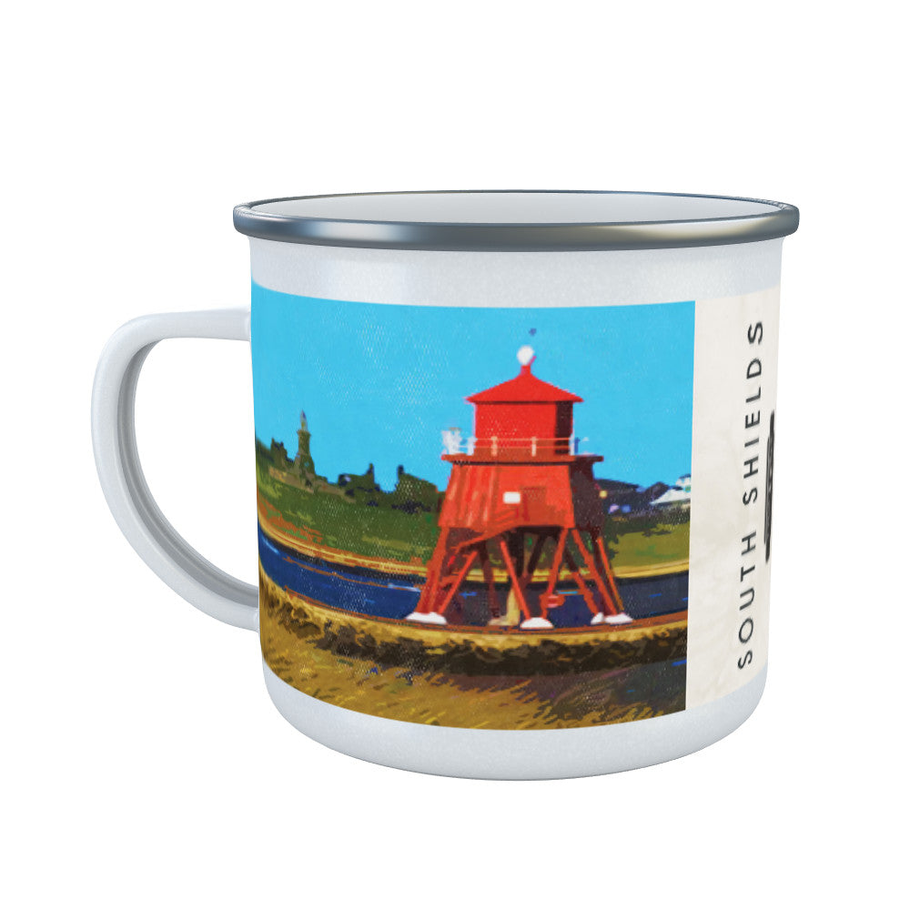 South Shields, South Tyneside Enamel Mug