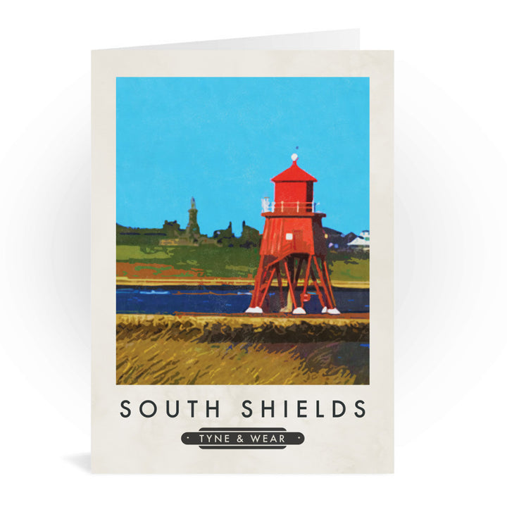 South Shields, South Tyneside Greeting Card 7x5
