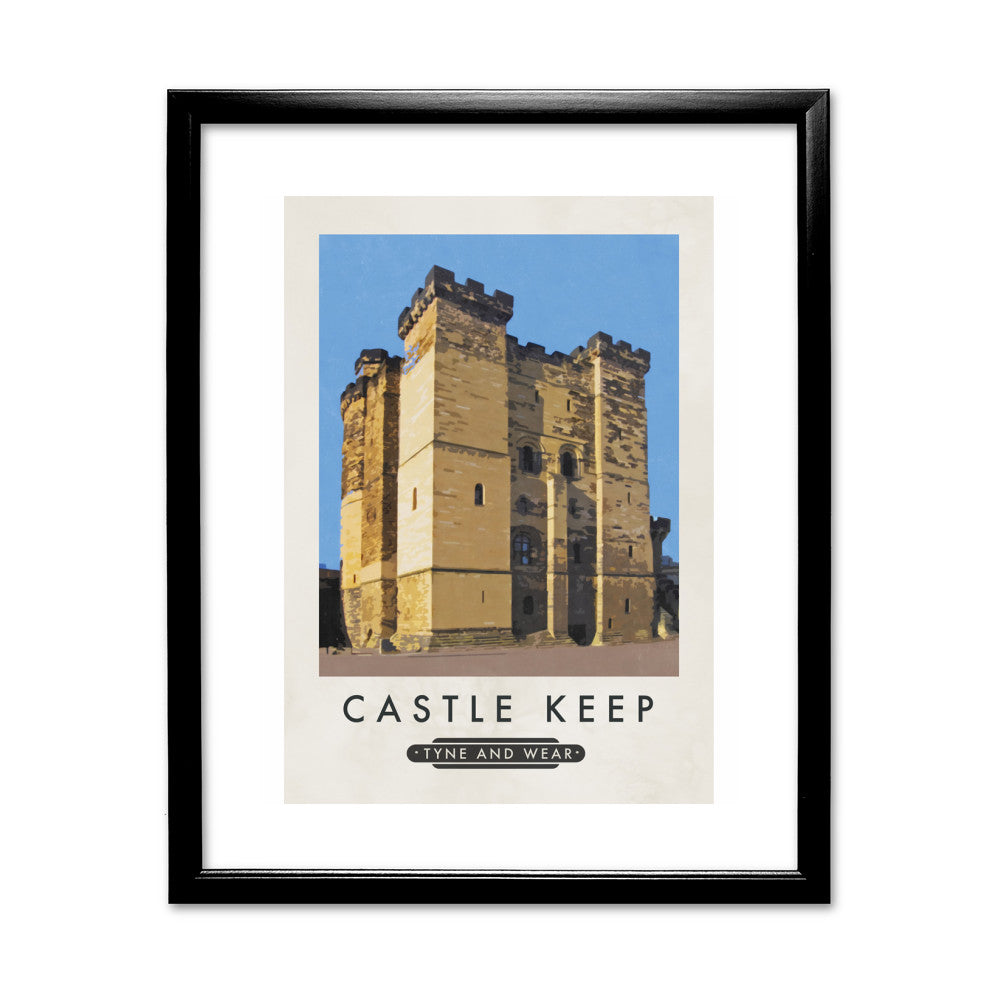 Castle Keep, Tyne and Wear - Art Print