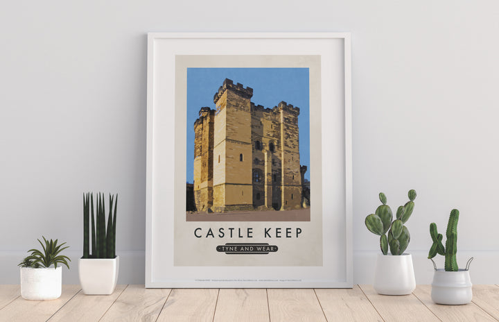 Castle Keep, Tyne and Wear - Art Print