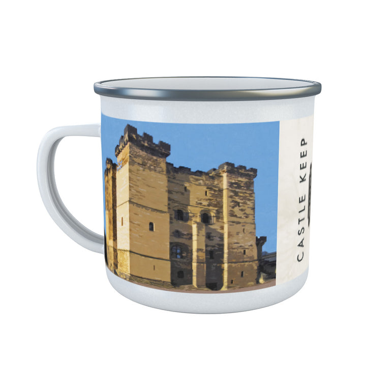 Castle Keep, Tyne and Wear Enamel Mug