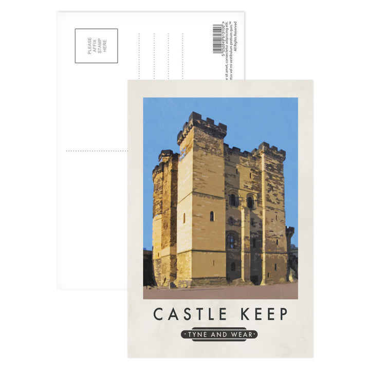 Castle Keep, Tyne and Wear Postcard Pack