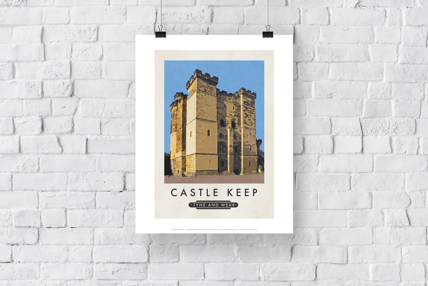 Castle Keep, Tyne and Wear - Art Print