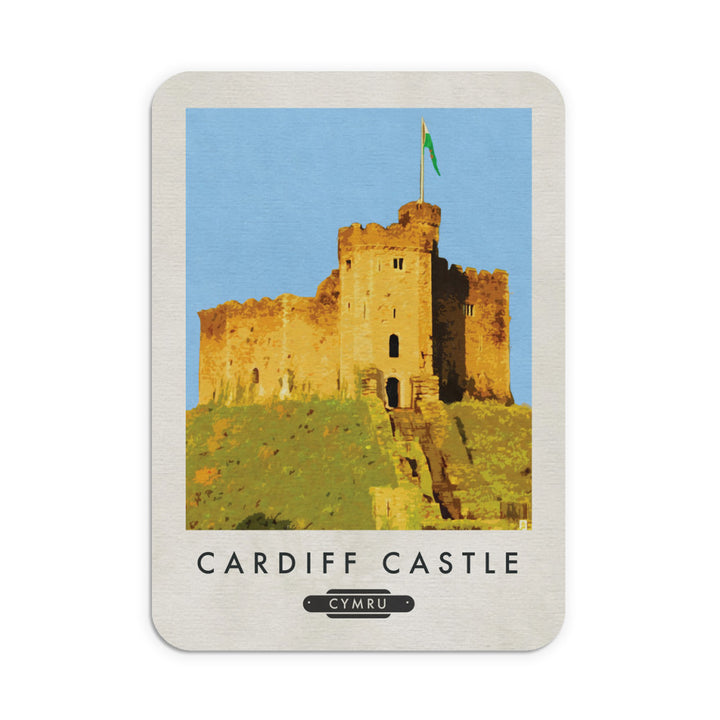 Cardiff Castle, Wales Mouse Mat