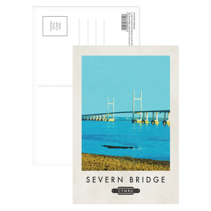 The Severn Bridge, Wales Postcard Pack