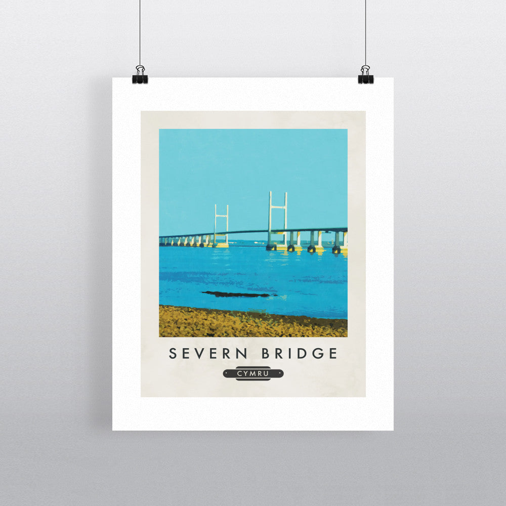 The Severn Bridge, Wales 90x120cm Fine Art Print