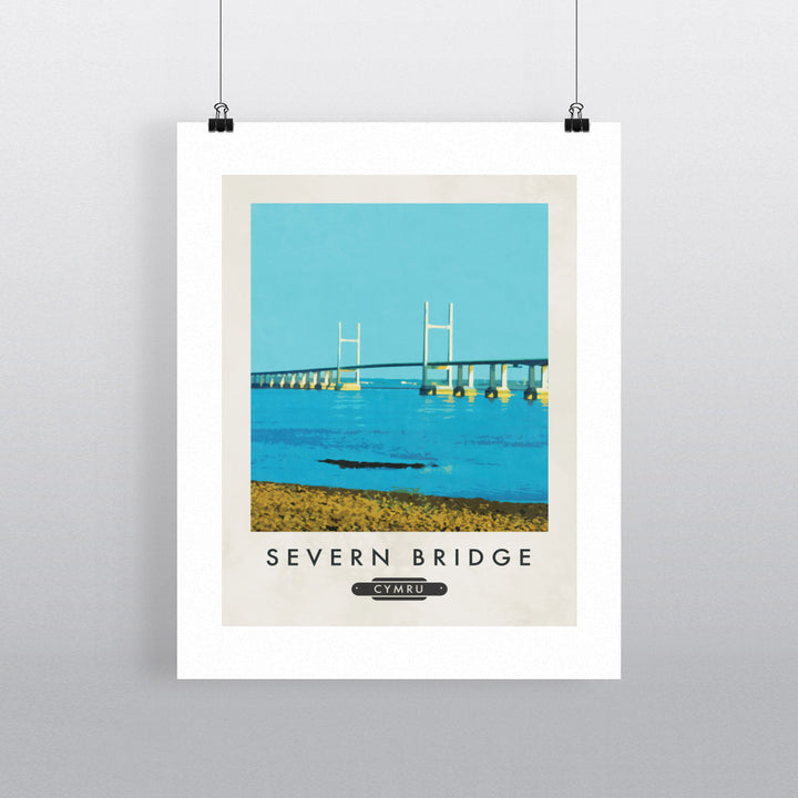 The Severn Bridge, Wales 90x120cm Fine Art Print