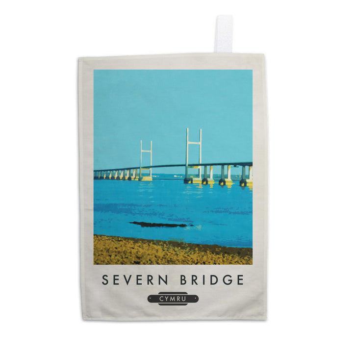 The Severn Bridge, Wales Tea Towel