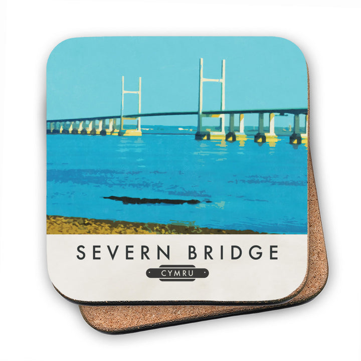 The Severn Bridge, Wales MDF Coaster