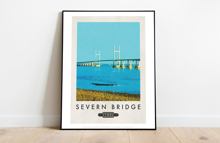 The Severn Bridge, Wales - Art Print