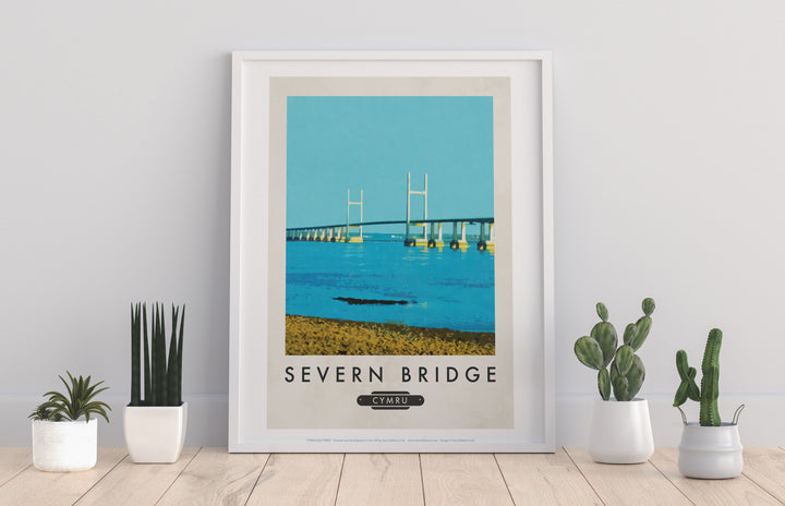 The Severn Bridge, Wales - Art Print