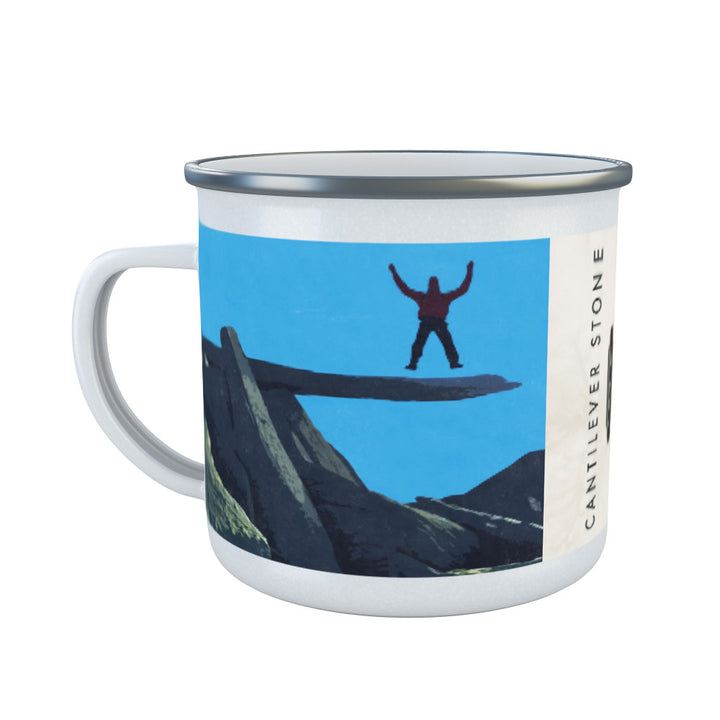 Glyder Fach, Wales Enamel Mug