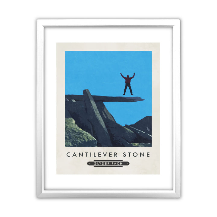 Glyder Fach, Wales 11x14 Framed Print (White)