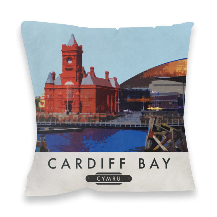 Cardiff Bay, Wales Fibre Filled Cushion