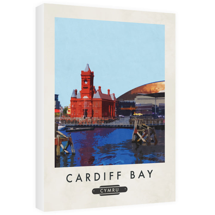 Cardiff Bay, Wales 60cm x 80cm Canvas