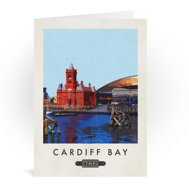 Cardiff Bay, Wales Greeting Card 7x5